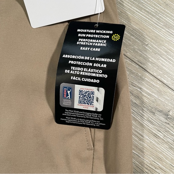 PGA Tour Golf Shorts size 38 NWT - Picture 4 of 6